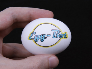 Illustration for article titled Let the Egg-Bot Draw Your Egg a Plaid Jacket